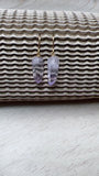 Amethyst Kristall Ohrhänger silber, ohrschmuck ohrringe Amethyst handmade von wonderworks